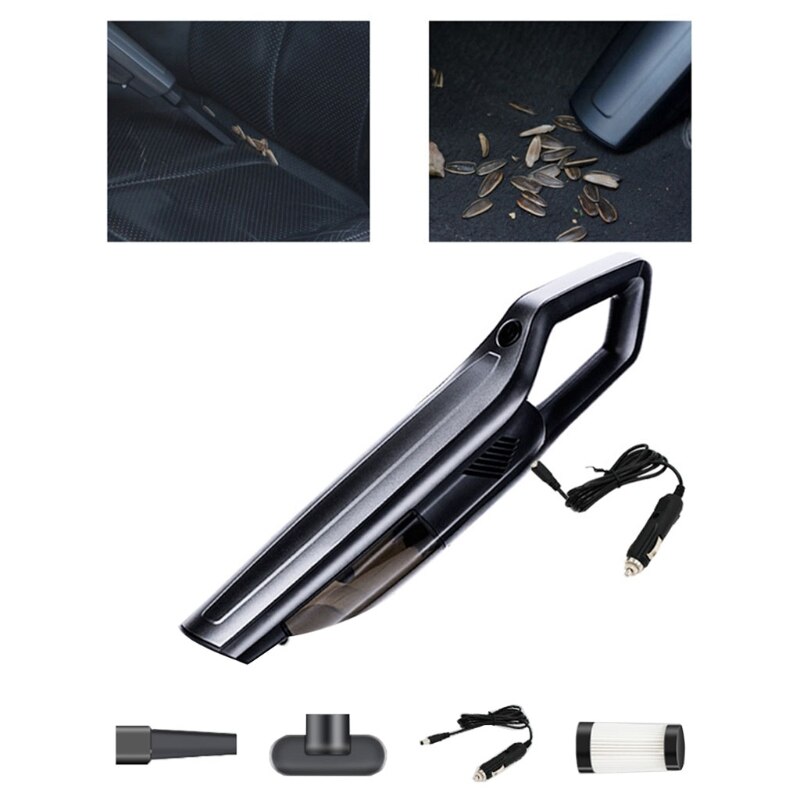 A Set Portable Wired/Wireless Handheld Vacuums Powerful Suction Dust Sweeper