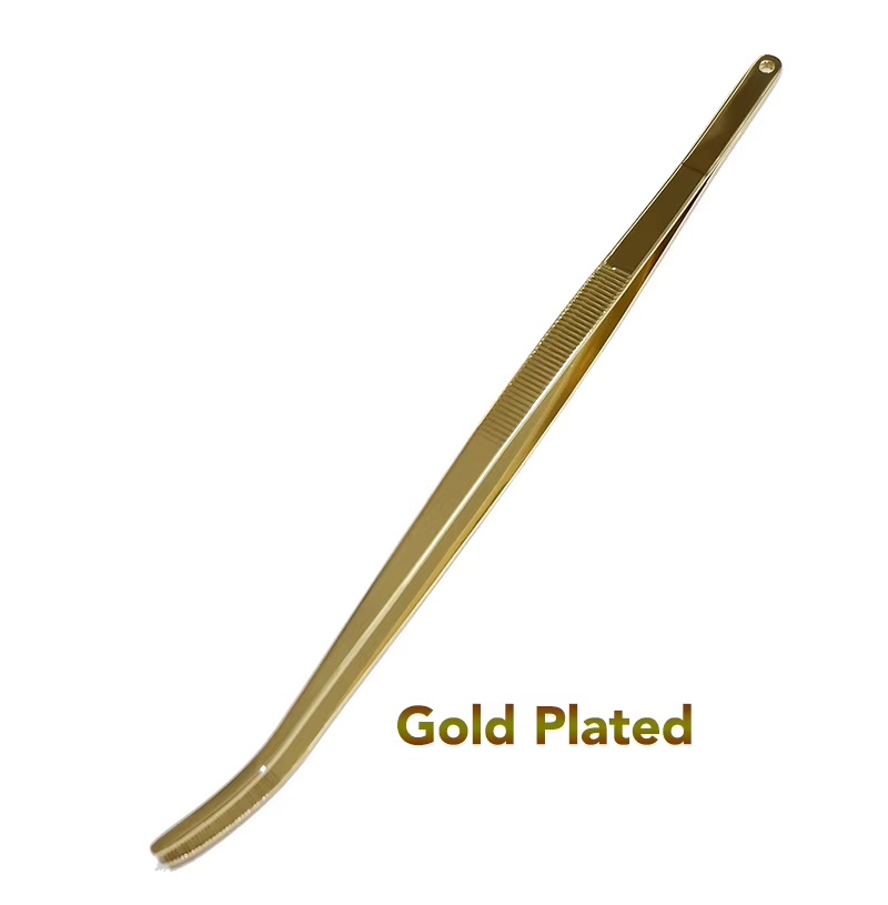 30cm Cocktail Garnish Tongs Cocktail Tweezers Bar Tweezers Kitchen Seafood Tongs Kitchen Accessories Bartender Tools: camel