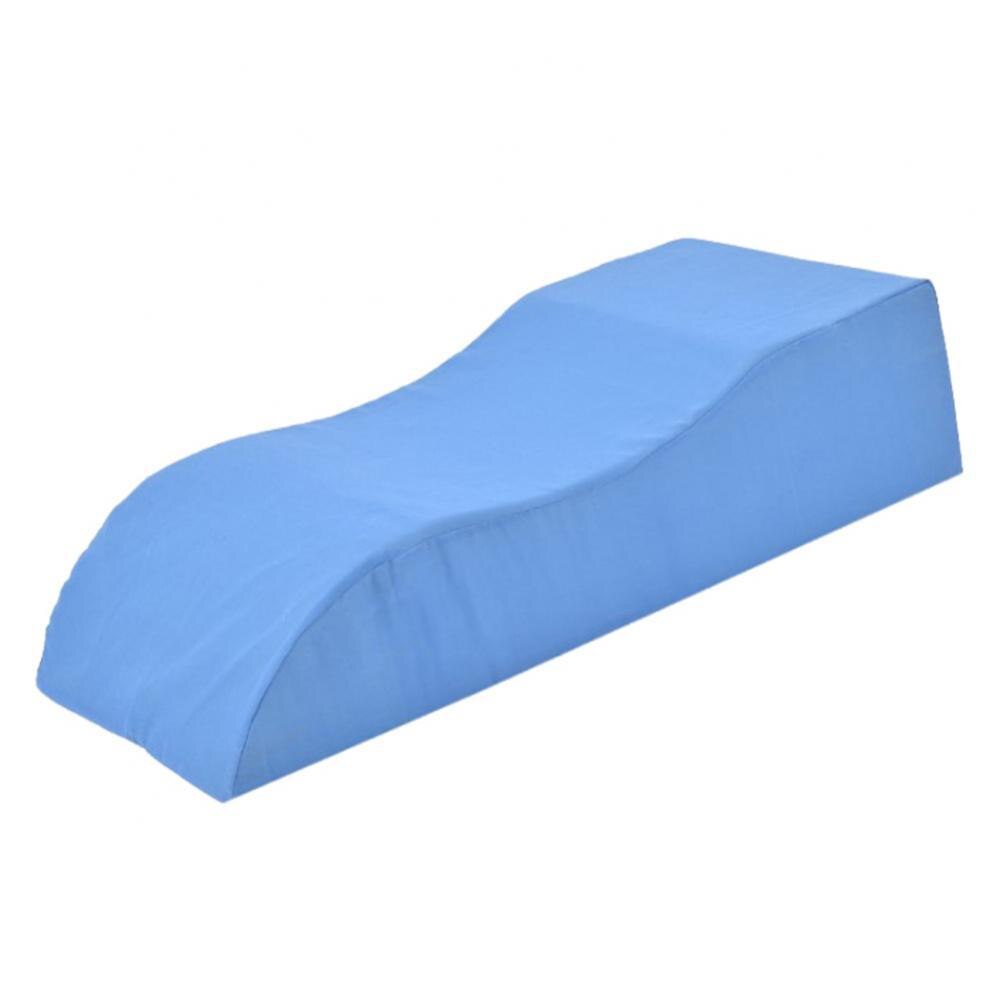 50% Hoge Dichtheid Spons Bed Slapen Been Raiser Rest Relax Ondersteuning Kussen Kussen: Blauw