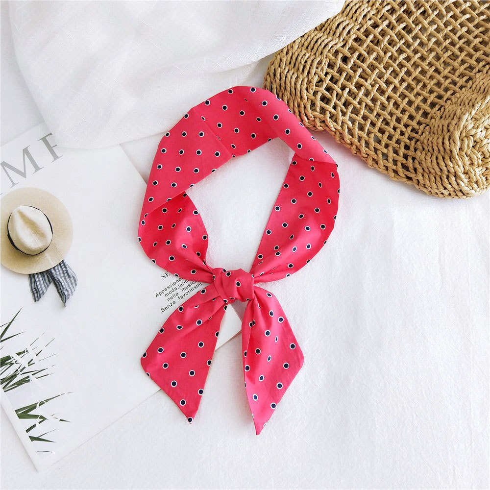 été concepteur longue maigre Cheveux ruban bandes écharpe pour bords sac à main accessoires écharpes pour femmes Foulard Cheveux: 18