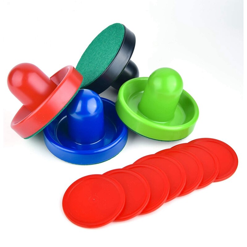 Air Hockey Pushers En Air Hockey Pucks, Doel Handgrepen Peddels Vervanging Accessoires Voor Game Tafels