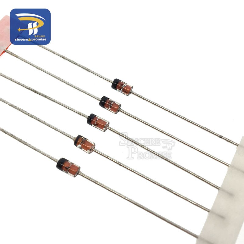 14Values*5pcs=70pcs 1W Zener Diode Package 1/2W DO-41 3.3V-30V Component Diy Kit 14 Kinds of commonly used volts