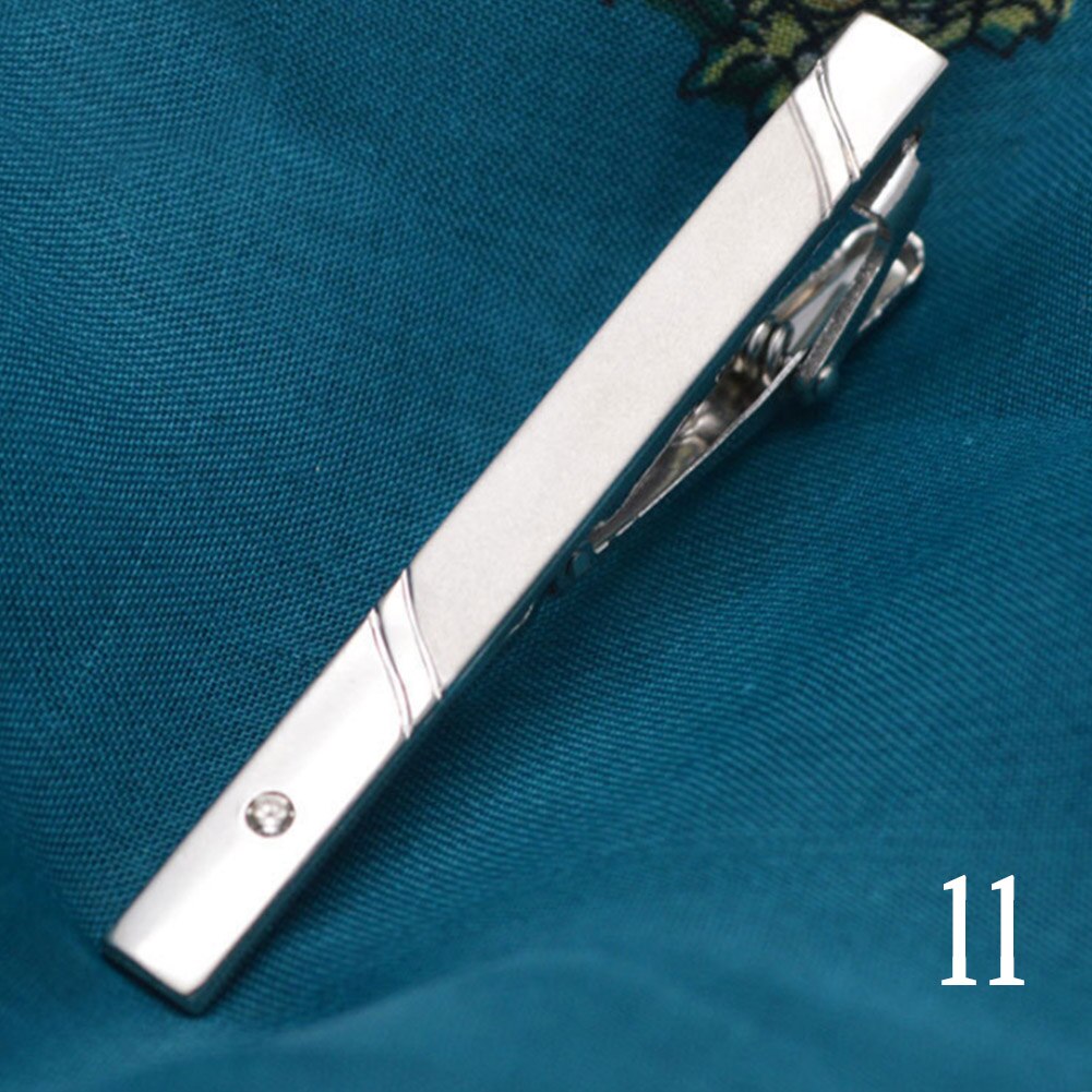 Tie Clips Mannen Metalen Stropdas Bar Jurk Shirts Tie Pin Huwelijksceremonie Metalen Gouden Stropdas Clip Man Business tie Pin Accessoires: B11