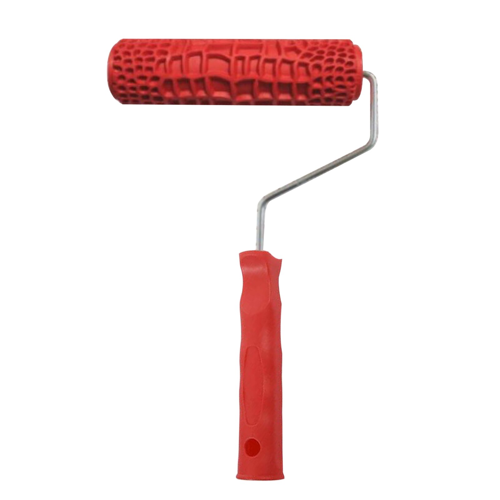 Herramienta de construcción 3D de 7 pulgadas para el hogar, rodillo de relieve con textura convexa y moleteado, ideal para decoración de pared, ahorro de trabajo, Manual y práctico: Crocodile Pattern