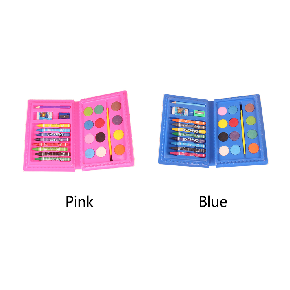 24pcs Watercolor Pen Art Supplies School Crayon Pigment Drawing Artist Kids Student Combination Painting Set