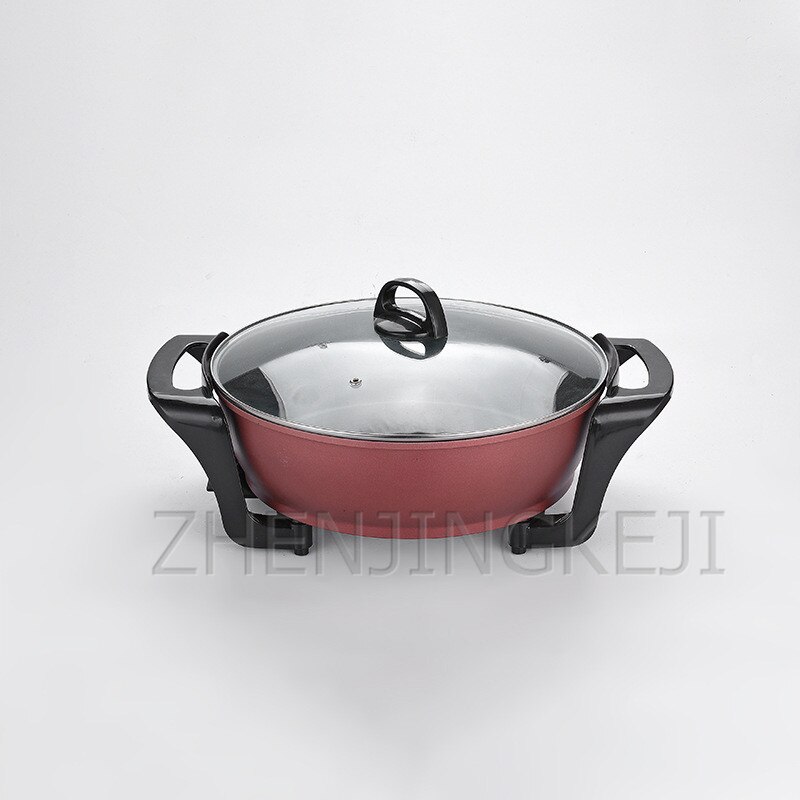 Multifunction Electric Cooker Cooking And Frying Pan Home Portable High Power 1500W Electric Pot Kitchen Cooking Appliances: A / AU