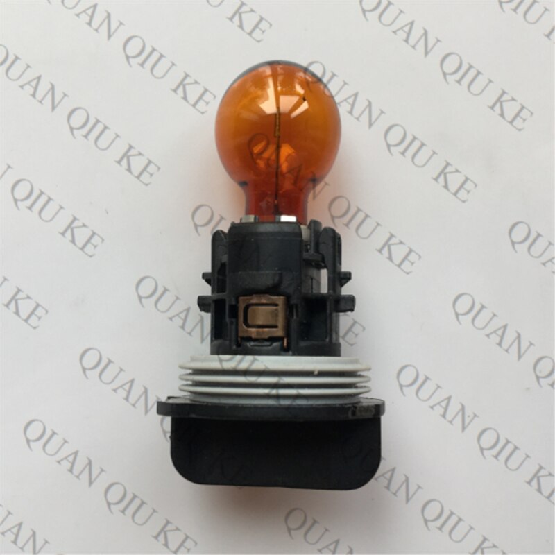 Turn Signal Lamp Bulb With Socket Fit For 208 Fusion TransitConnect S60 V60 XC60 12V 24W 90003016 PWY24W
