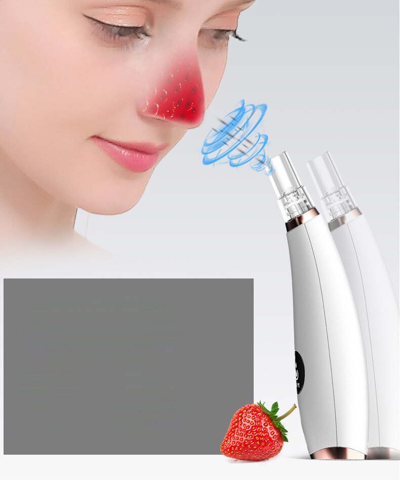 Electric Acne Remover Point Noir Blackhead Vacuum Extractor Tool Black Spots Pore Cleaner Skin Care Facial Pore Cleaner Machine