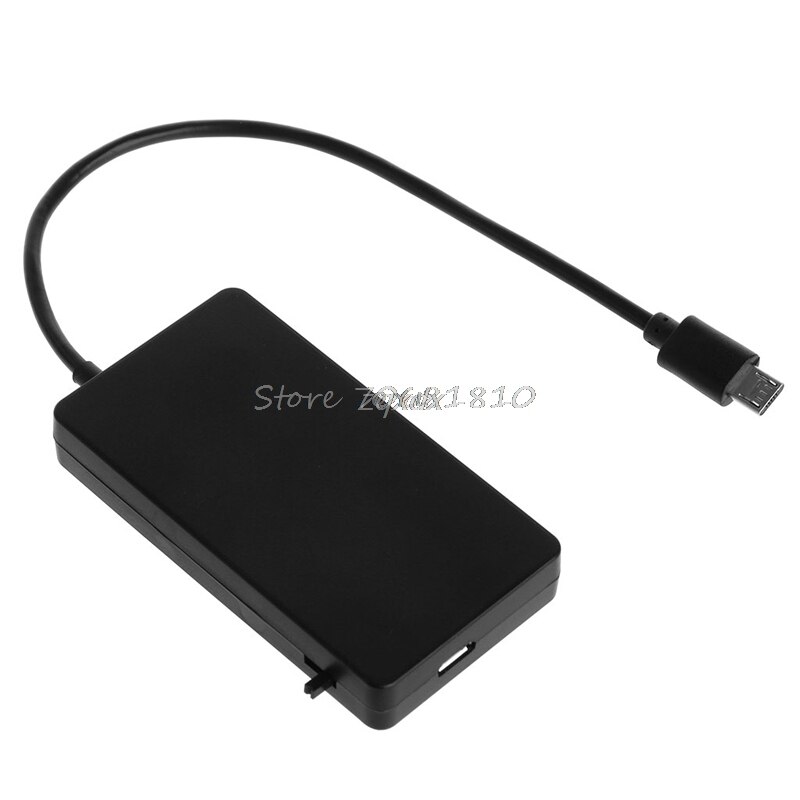 Micro USB OTG 4 puertos Hub de carga de adaptador de Cable para Samsung Galaxy teléfono Z17 de la nave de la gota