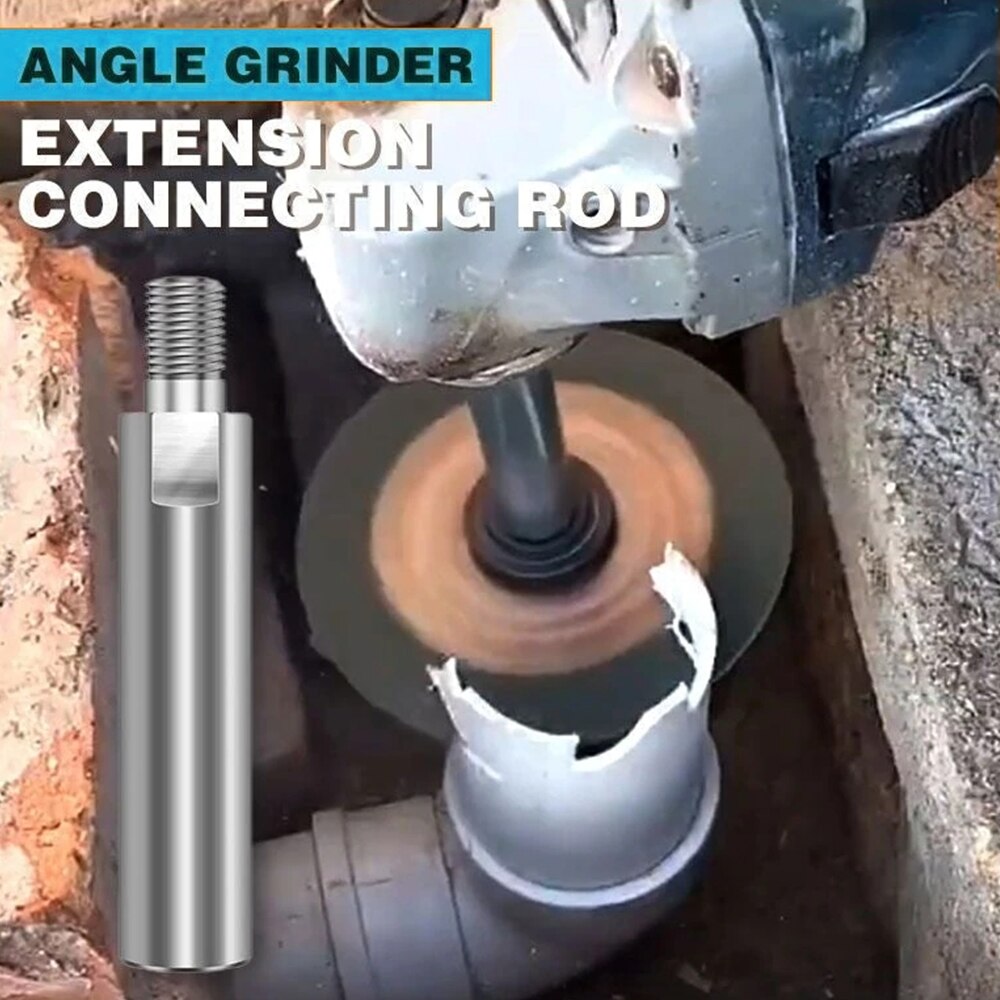 1PCS M14 M10 thread adapter Extension rod 50mm-100mm angle grinder extension rod for polishing pad grinding connection