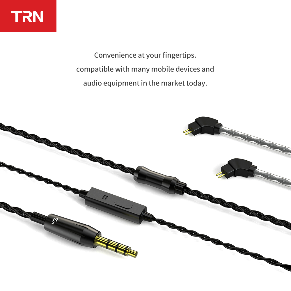 TRN IM2 1DD + 1BA Hybrid In Ear Oortelefoon HIFI DJ Monitor Running Sport Oortelefoon Oordopje Headset Met 2PIN Afneembare TRN IM1 V80