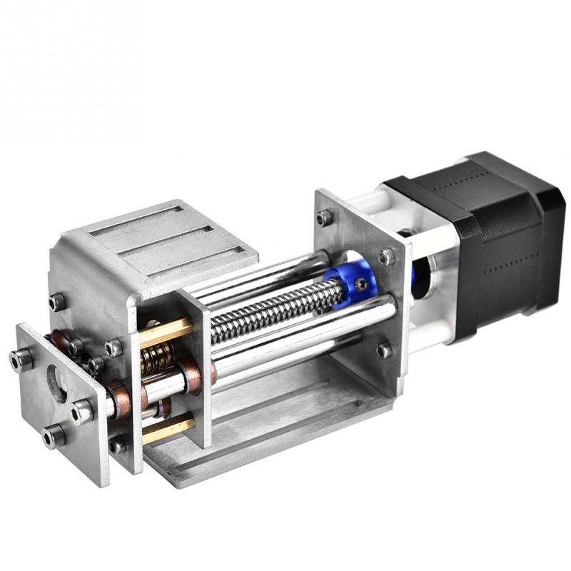 12V 60mm Milling Linear Motion Guide Rail Z-Axes Slide Guide for Woodworking Tools CNC Engraving Machine