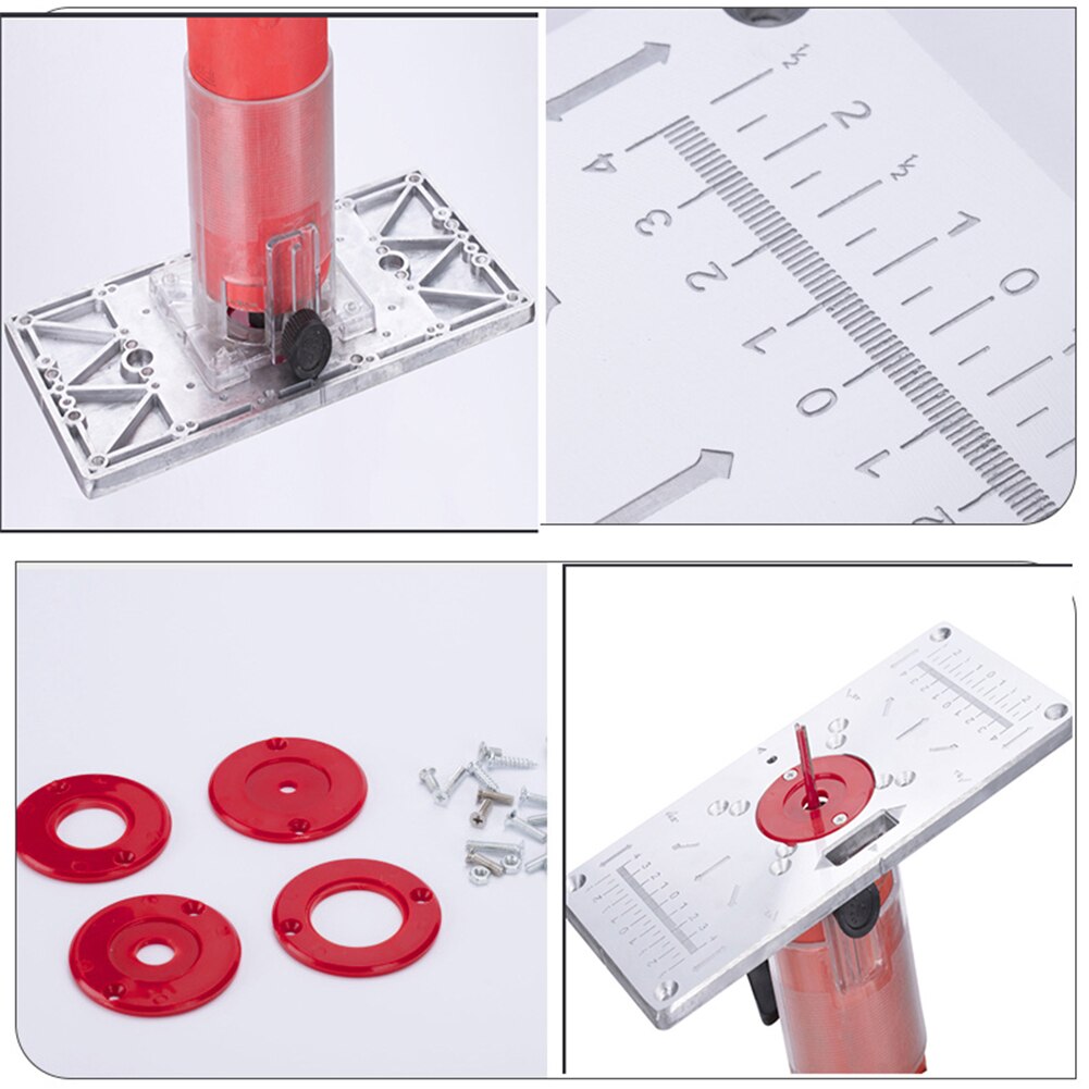 Aluminium Carpenty Router Table Insert Plate Multi... – Grandado