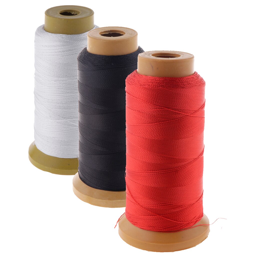 210D Strong Polyester Sewing Thread 550M / 600Yards Each Spool for DIY Hand and Sewing Machine