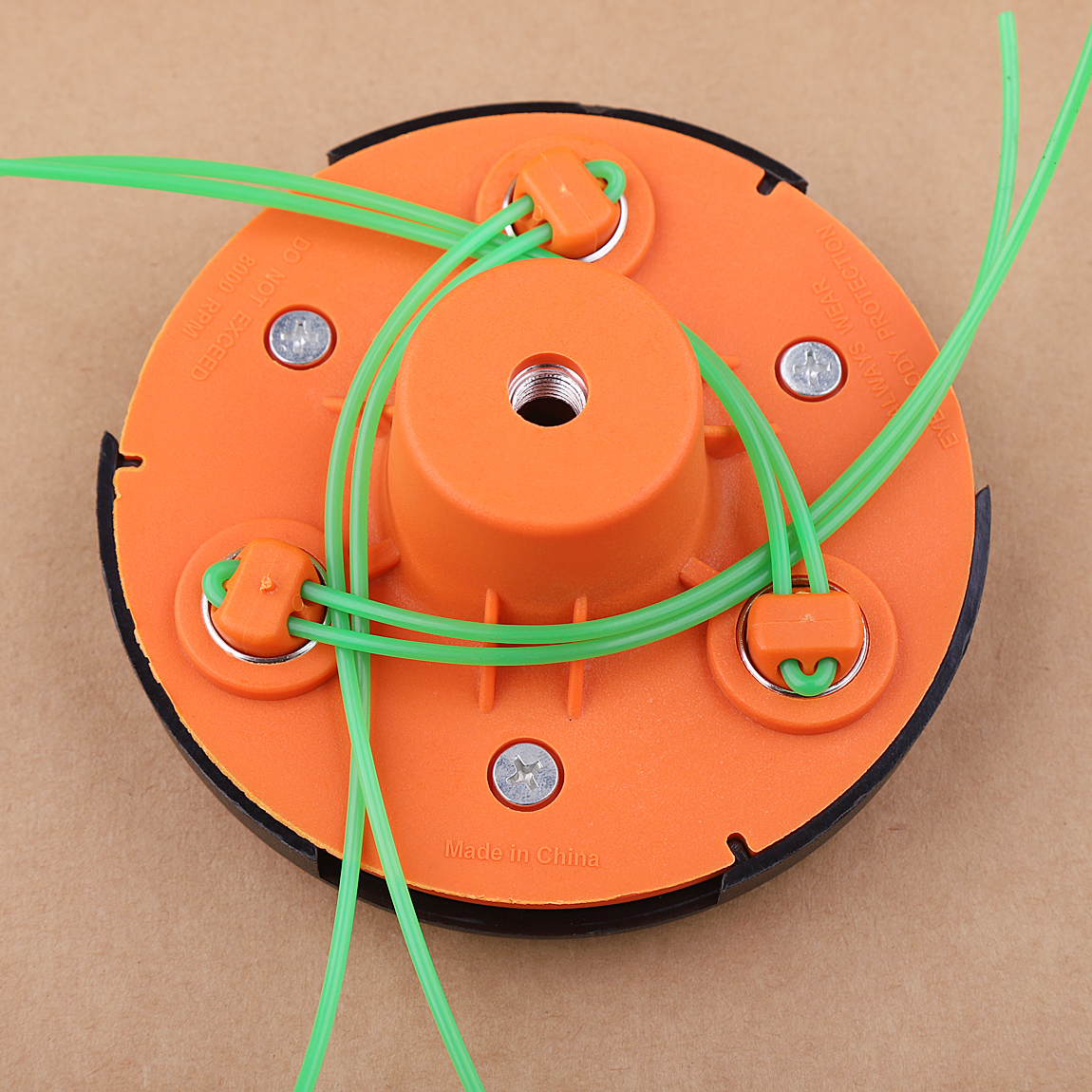 Trimmer Head For Echo Lawn Mower Orange Black M10*1.25 Garden Tool Parts Replacement Parts for Lawn Mower