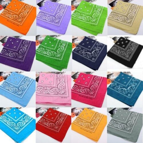 Vogue paisley bandana bandana hovedbeklædning/hårbånd tørklæde hals håndled wrap band hovedbeklædning mange muligheder etnisk stil print