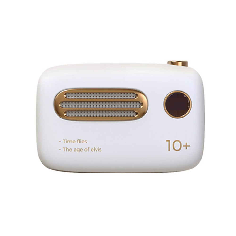 FLOVEME retro Energie Bank Externe Batterie LED-anzeige 10000mAh Für Xiao mi mi Jahrgang Energie Tragbare Ladegerät Radio PoverBank: 4