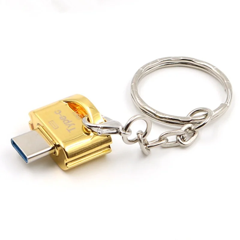 TYPE-C OTG U Disk Adapter Micro Android V8 To TYPE-C 3.1 Adapter for Card Reader, MP3, Keyboard, Digital Camera