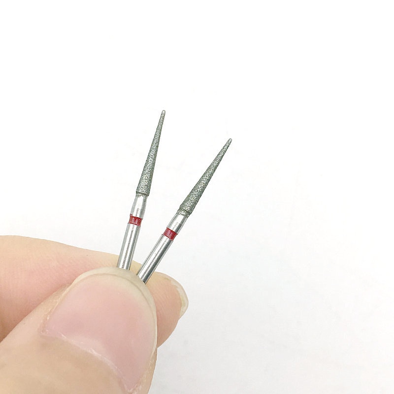 10 Stuks Fg Dental Diamond Burs Boor Dia-Boren Voor Hoge Snelheid Handstuk Fijne 1.6 Mm Tandarts Gereedschap TC-11F