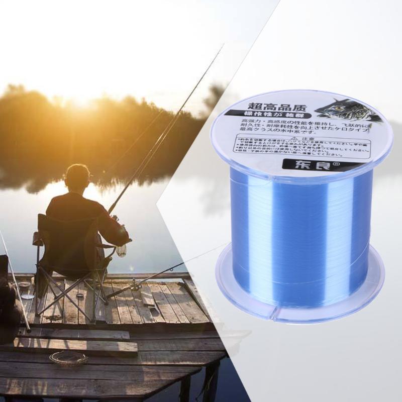 500m Super Strong Monofilament Fishing Line Fluorocarbon Resin Nano Leader Line Outdoor Sea Fishing Rope 2.0, 2.5, 3.0, 4.0