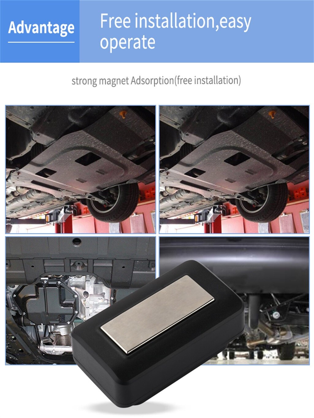 Micro Positioning Tracker Car Vehicle Wireless Portable GPS Locator Waterproof