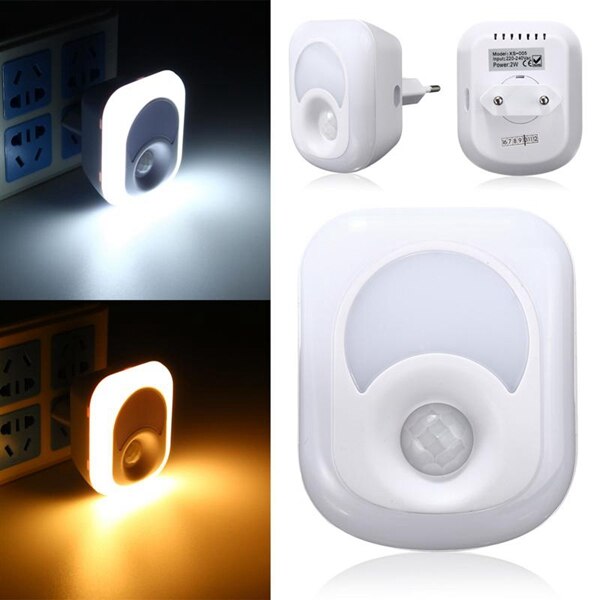 Wall lamp AC Night Light 220V with Motion Sensor PIR Human Infrared Activated 26 LED Wall Emergency Lamp Hallway Bedroom Home