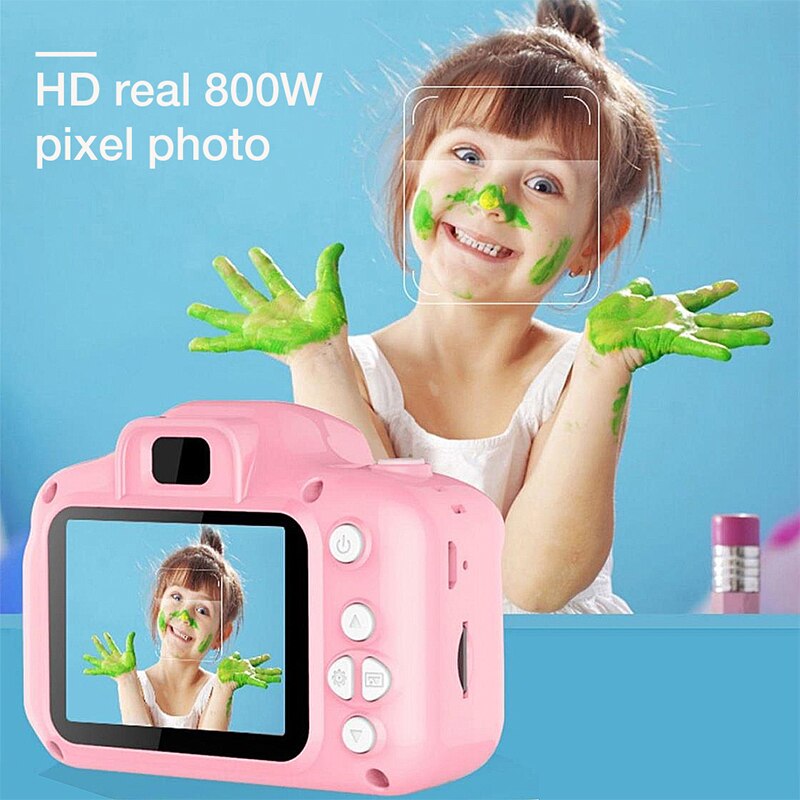 Oplaadbare Kids Mini Digitale Camera 2.0 Inch Hd Scherm 1080P Video Recorder Camcorder Taal Switching Getimede Schieten # S