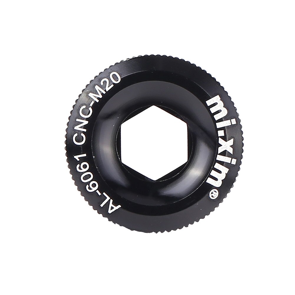Crank Cover Screw Cap Fitting Mountain MTB Bike Bottom Bracket Crankset Outdoor Anti-resistance Repairing Elements for Mi Xim: Black M20