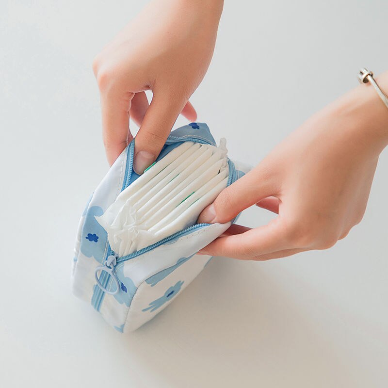 Mini Women's Make-up Bag travel Beauty kit Organizer Zipper Cosmetic Bag Toiletry Storage Bag