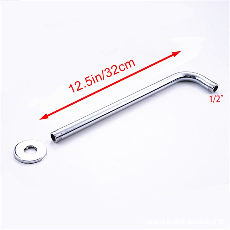 90/135 grad Dusche Kopf Verlängerung Arm Multisize Edelstahl Wand Montiert Rohr Dusche Kopf Arm für Bad Ersatz: 32cm