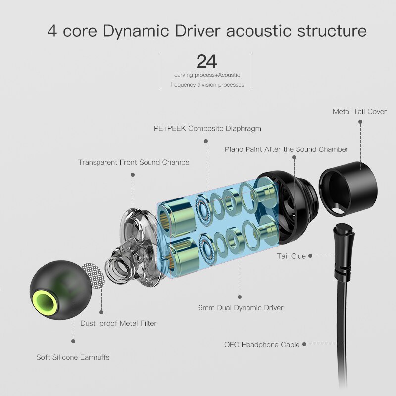 AWEI G20BLS/G20BL/G30BL Wireless Bluetooth Kopfhörer Kopfhörer Mit Mikrofon Dual Fahrer Noise Stornieren Sport Headset 3D Bass