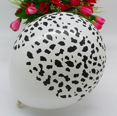 50/100 Stuks Verjaardag Animal Latex Ballon Tijger Zebra Hond Safari Jungle Party Ballon Verjaardag Party Decor Kids Verjaardag speelgoed Bal: D / 100PCS