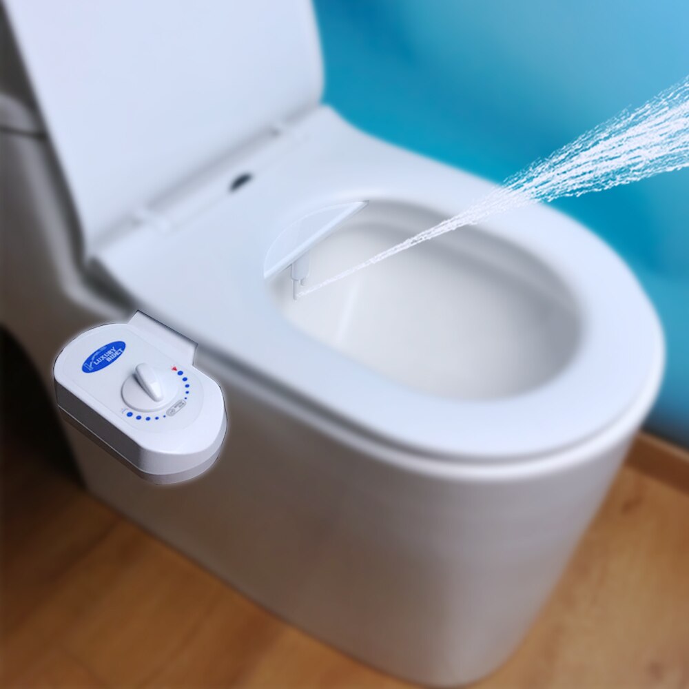 Aankomst Bidet Toilet Attachment Dual Nozzle Bidet Vrouwelijke Non Elektrische Bidet Hygiëne Wc Bidet Wc Bidet Sproeier Set