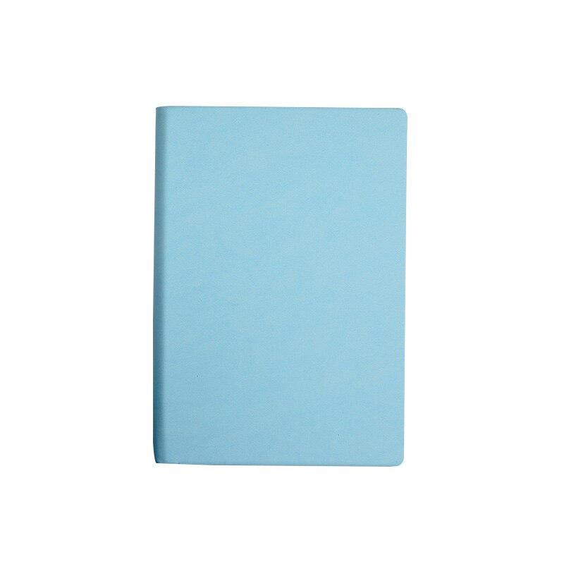 A5 Plain Journal 144 Sheets 100g Soft Cover Blank Notebook: Blue / 145x210mm Squared