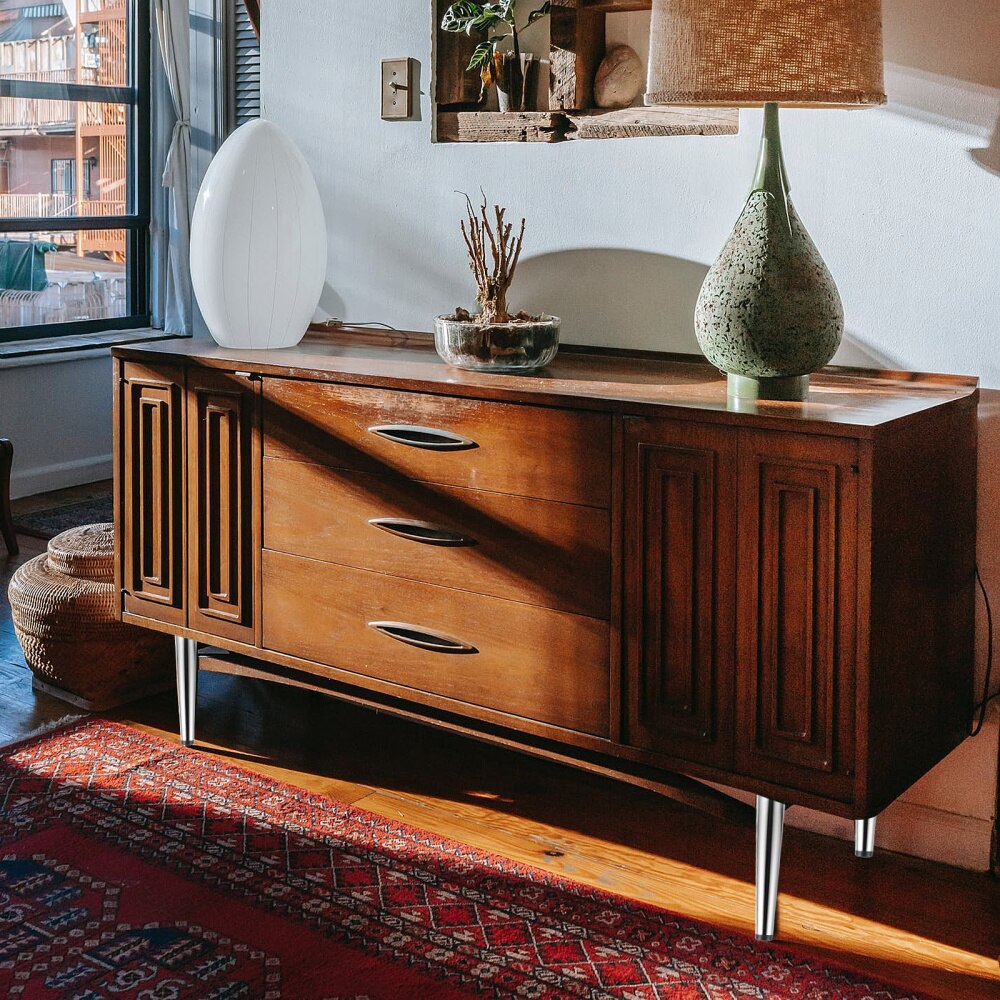 4 szt. Strona główna metalowa żelazna nóżka robić sofy szafka noga łóżko noga meble wsparcie stopy