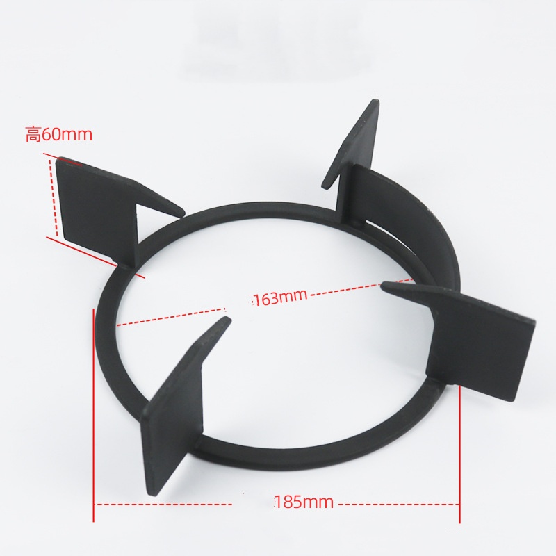 Soporte de hierro fundido para ollas y sartenes, estante para quemador, estufa de Gas, herramientas de cocina, accesorios de utensilios de cocina, protector de estufa