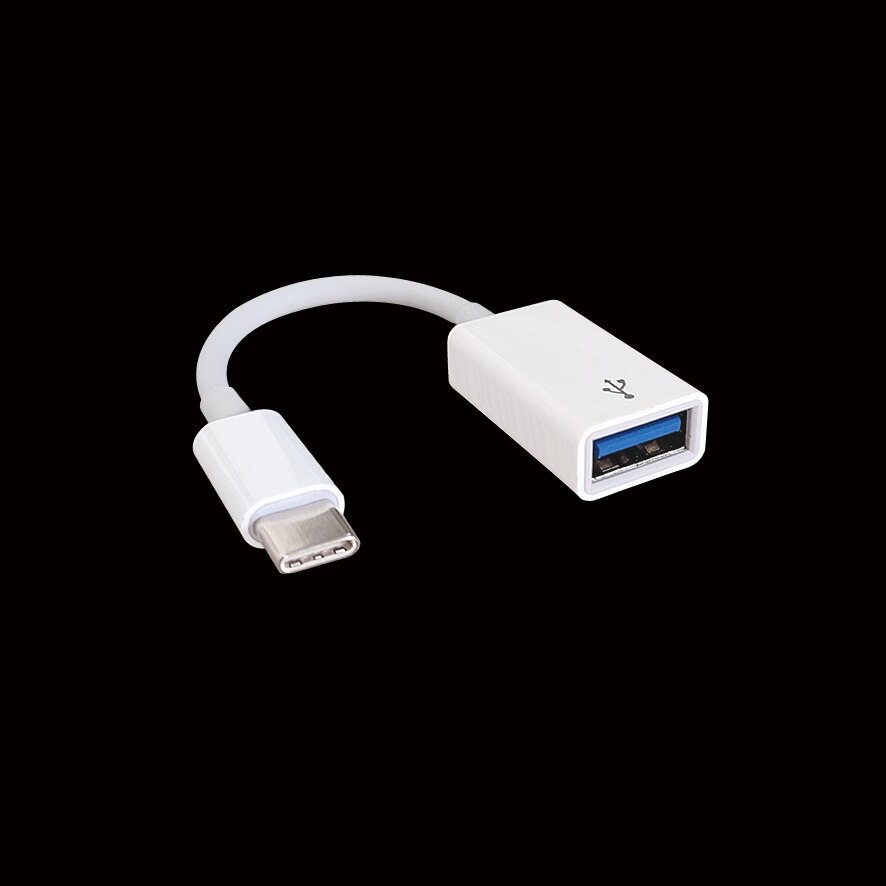 Usb-c-auf-usb- 3.0 -otg-adapterkabel: Weiß