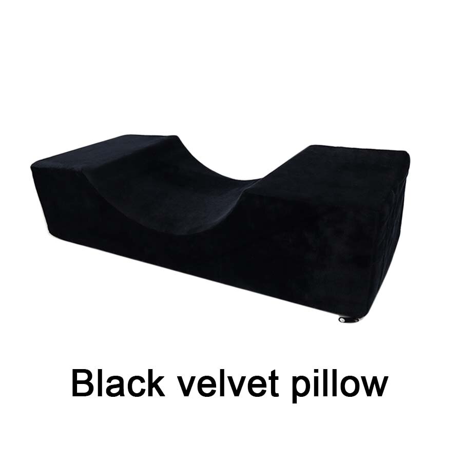 1 Pcs eyelash extension special pillow For Beauty Salon Neck Lash Flannel / Leather Pillow Acrylic Shelf Organizer Stand: Black velvet pillow