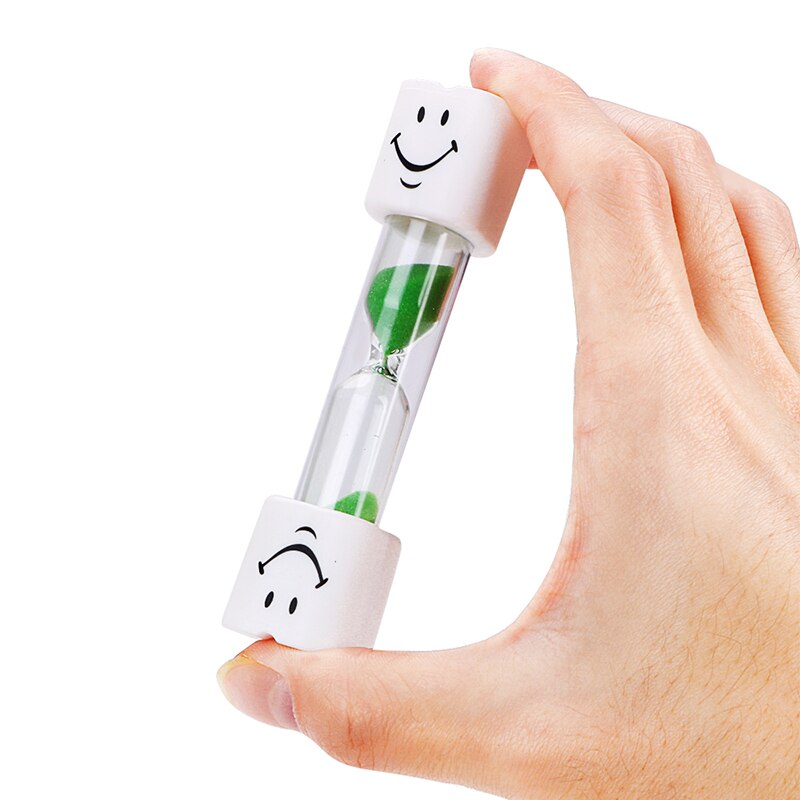 3 Minutes Clocks Hourglasses Toothbrush Timer For Brushing Kids Teeth Home Cooking Game Smiley Sand Timer Home Decor Anti-fall