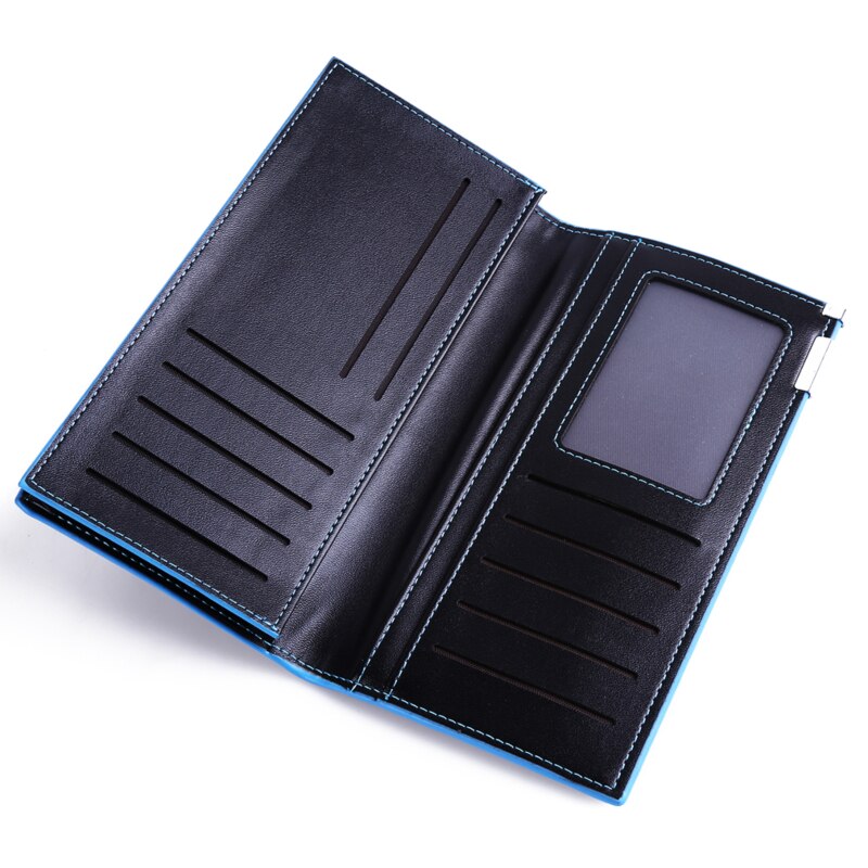 Authentic men's Long Wallet multi-card Korean Version Of The Trendy men's Wallet Hit The Color