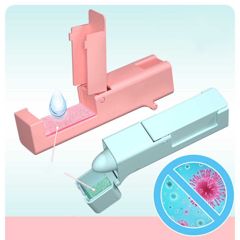 Multifunctionele Deurgreep Cover Nemen Mini Diy Speelgoed Persoonlijke Verzorging Desinfectie Herhaalbare Roze Blauw Lift Artefact