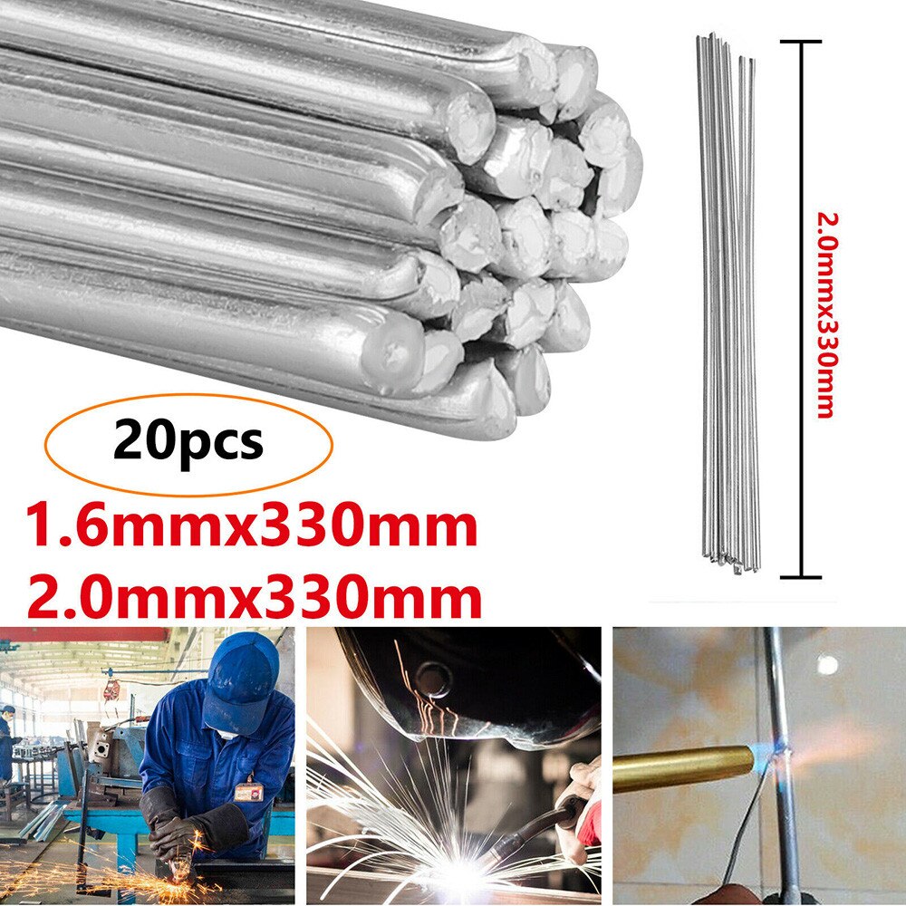 Barras de soldadura de aluminio Durafix, 10/20 piezas, baja temperatura, 1,6/2mm