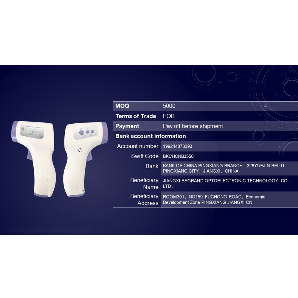 Digital LCD Temperature Indoor Room Meter Thermometer Hygrometer Sensor Humidity Thermometer Gun Infrared Digital Termometro