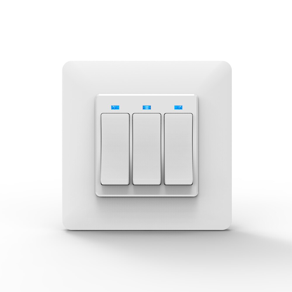AVATTO Smart WiFi Switch with Random combination, Smart home automation Wall Light Switch 1/2/3 Gang Work with Alexa,Google Home: 3 gang