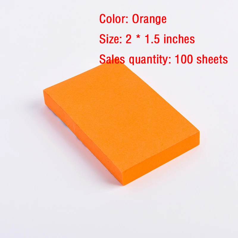 100 Sheets Sticky Notes 1.5x2 Inches Posted Self Sticky Notes Pad Its Planner Memo Stickies Student Office Writing Stationery: Burgundy