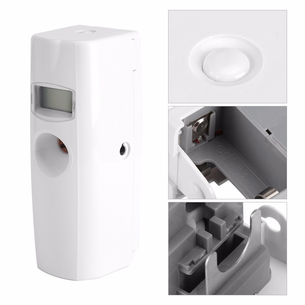 LCD Automatische Aerosol Luchtverfrisser voor Hotel Thuis Licht Sensor Regelmatige Parfum Spuit Machine Geur Dispenser Diffuser