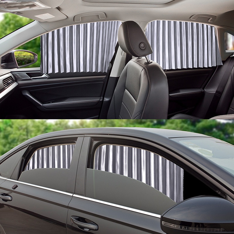 Bil sidevindue solskærm dækning uv beskyttelse bil vindue gardin sommer parasol vindue beskytter auto solskærme bil tilbehør