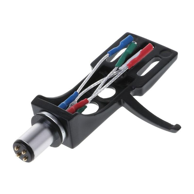 Universele Draaitafel Headshell Mount Lp Phono Cartridge Vervanging Fonograaf Hoofd Houder Stylus Lood Draad
