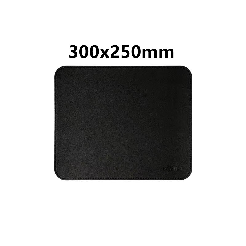 XIAOMI Mijia Office Mouse Pad Double Layer Solid Color Leather Cork Gaming Desk Dirt Resistant Large Waterproof For Mouse Pad: Blue