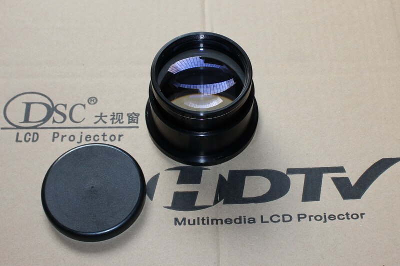 DIY Projector Projection Lens Focal Length F220 All Aluminum Lens